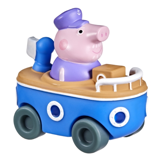 Imagine Peppa Pig mașinuța buggy și figurina Bunicul Pig