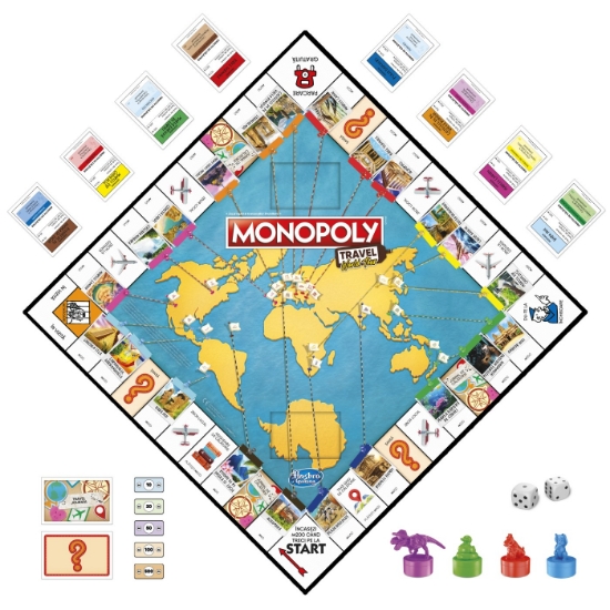 Imagine JOC MONOPOLY CALATORESTE IN JURUL LUMII
