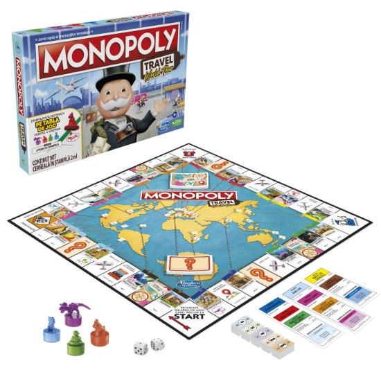 Imagine JOC MONOPOLY CALATORESTE IN JURUL LUMII