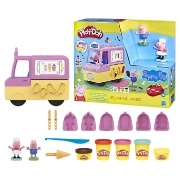 Imagine PLAY DOH PEPPA PIG SI MASINA DE INGHETATA