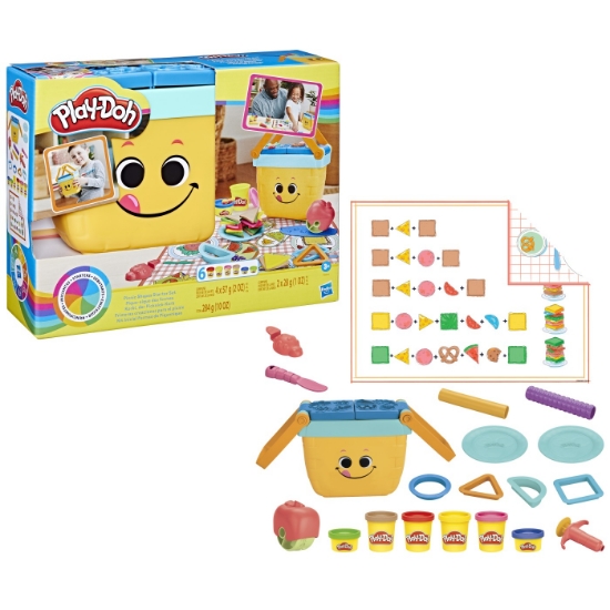 Imagine Play-Doh Set picnic și forme