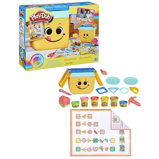 Imagine Play-Doh Set picnic și forme