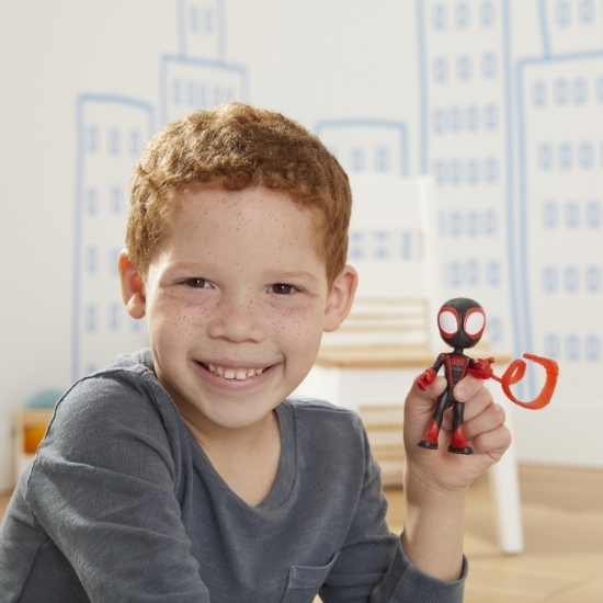 Imagine SPIDEY PRIETENII EXTRAORDINARI FIGURINA MILES MORALES 10CM