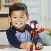 Imagine SPIDEY PRIETENII EXTRAORDINARI FIGURINA MILES MORALES SPIDER MAN SUPRADIMENSIONATA 22.8CM