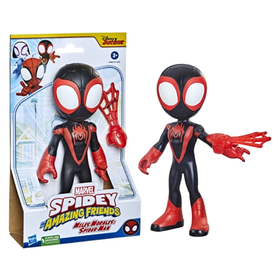 Imagine SPIDEY PRIETENII EXTRAORDINARI FIGURINA MILES MORALES SPIDER MAN SUPRADIMENSIONATA 22.8CM