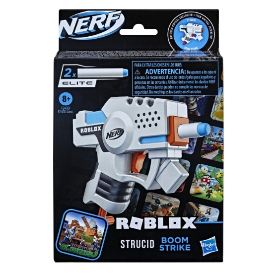 Imagine NERF BLASTER ROBLOX MICROSHOTS STRUCID BOOM STRIKE