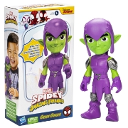 Imagine SPIDEY PRIETENII EXTRAORDINARI FIGURINA GREEN GOBLIN SUPRADIMENSIONATA 22.8CM