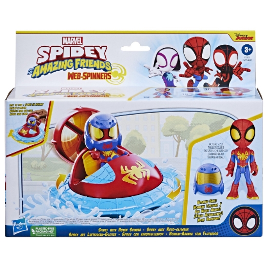 Imagine SPIDEY PRIETENII EXTRAORDINARI SET MASINUTA SI FIGURINA SPIDEY