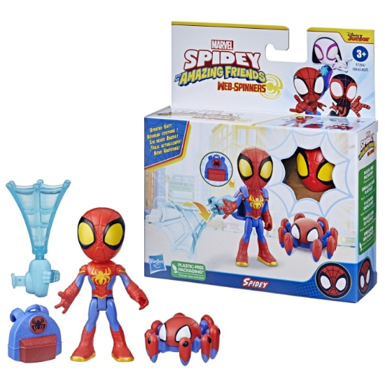 Imagine SPIDEY PRIETENII EXTRAORDINARI SET FIGURINA SPIDEY 10CM SI ACCESORII