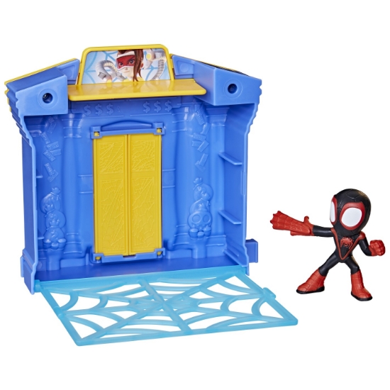 Imagine SPIDEY PRIETENII EXTRAORDINARI CITY BLOKS SET DE CONSTRUCTIE BANCA