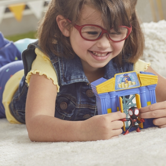 Imagine SPIDEY PRIETENII EXTRAORDINARI CITY BLOKS SET DE CONSTRUCTIE BANCA