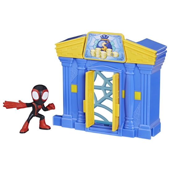 Imagine SPIDEY PRIETENII EXTRAORDINARI CITY BLOKS SET DE CONSTRUCTIE BANCA