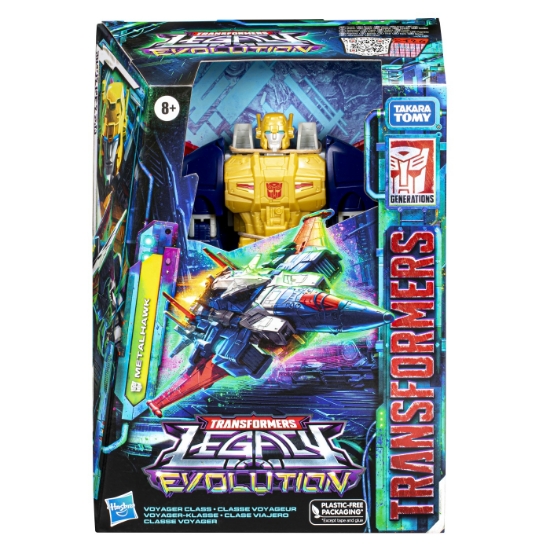 Imagine TRANSFORMERS LEGACY EVOLUTION FIGURINA METALHAWK 17CM