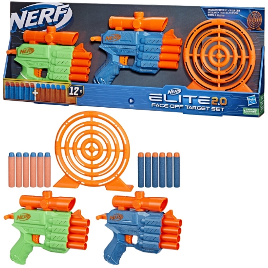 Imagine NERF BLASTER NERF SET ELITE 2.0 FACE OFF TARGET SET