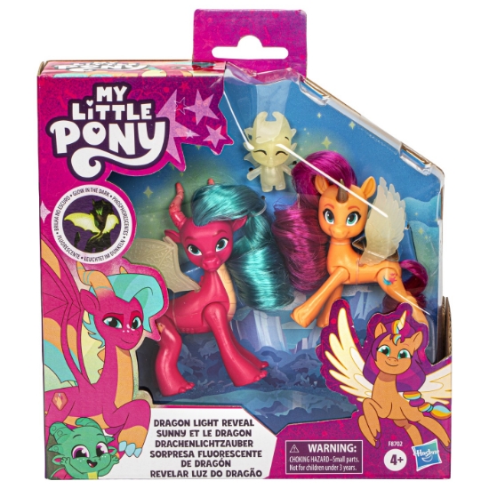 Imagine MY LITTLE PONY SET 2 FIGURINE DEZVALUIREA DRAGONULUI