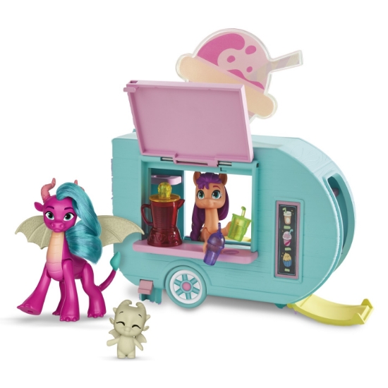 Imagine MY LITTLE PONY SET 2 FIGURINE DEZVALUIREA DRAGONULUI