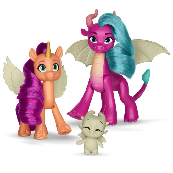 Imagine MY LITTLE PONY SET 2 FIGURINE DEZVALUIREA DRAGONULUI