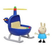 Imagine PEPPA PIG VEHICUL CU FIGURINA MICUL ELICOPTER