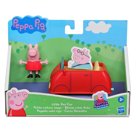 Imagine PEPPA PIG VEHICUL CU FIGURINA MICUTA MASINA ROSIE