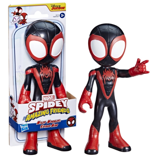 Imagine SPIDEY PRIETENII EXTRAORDINARI FIGURINA SUPRADIMENSIONATA MILES MORALES SPIDER MAN 23CM