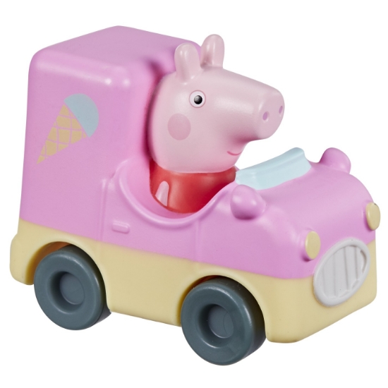 Imagine Peppa Pig mașinuța buggy de înghețată și figurina Peppa