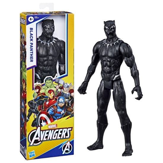 Imagine AVENGERS TITAN EROI DE FILM FIGURINA BLACK PANTHER 29CM