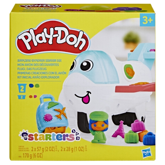 Imagine PLAY-DOH STARTERS CALATORESTE CU AVIONUL