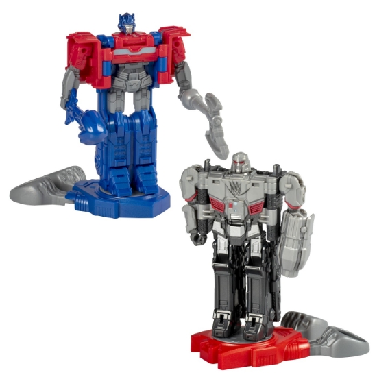 Imagine TRANSFORMERS ONE SET 2 FIGURINE OPTIMUS PRIME SI MEGATRON