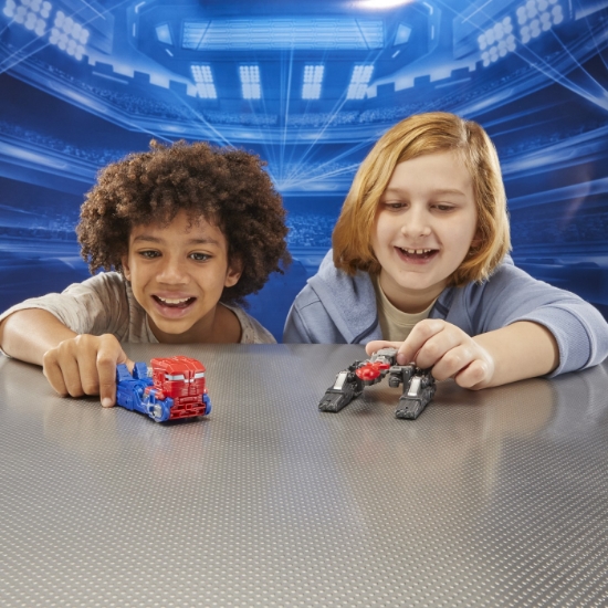 Imagine TRANSFORMERS ONE SET 2 FIGURINE OPTIMUS PRIME SI MEGATRON