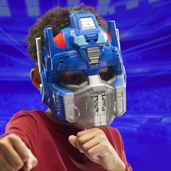 Imagine TRANSFORMERS ONE 2 IN 1 OPTIMUS PRIME SI MASCA