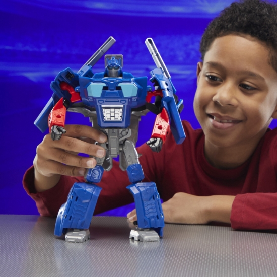 Imagine TRANSFORMERS ONE 2 IN 1 OPTIMUS PRIME SI MASCA