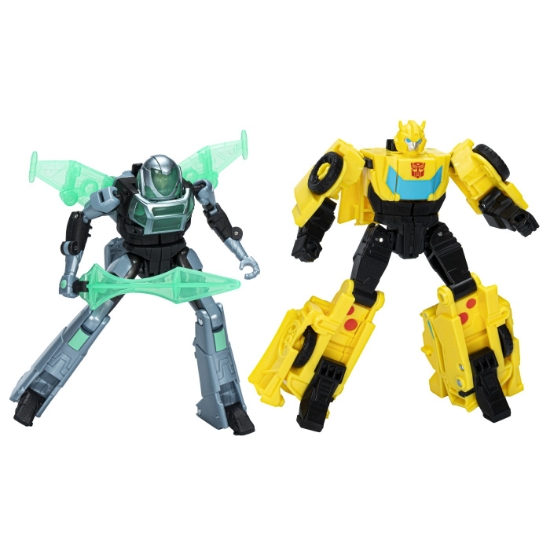 Imagine TRANSFORMERS EARTHSPARK SET 2 FIGURINE BUMBLEBEE SI MO MALTO