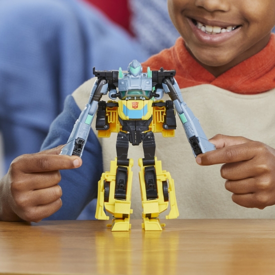 Imagine TRANSFORMERS EARTHSPARK SET 2 FIGURINE BUMBLEBEE SI MO MALTO