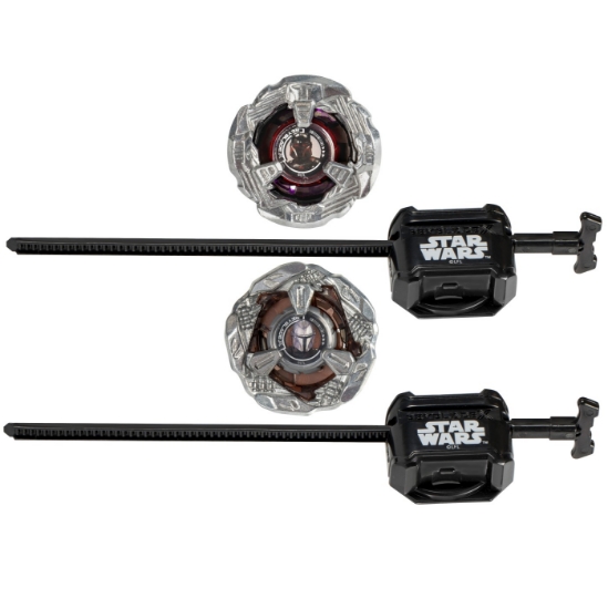 Imagine BEYBLADE X STAR WARS PACHET DUO THE MANDALORIAN 3-60F SI MOFF GIDEON 3-80N