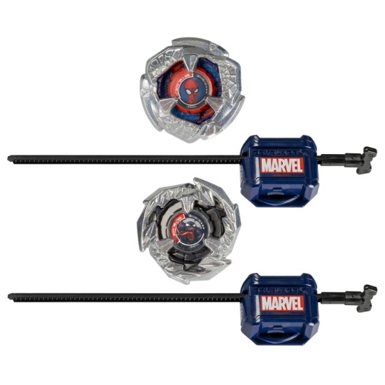 Imagine BEYBLADE X MARVEL SET DUO SPIDER MAN 3-60F SI VENOM 3-80N