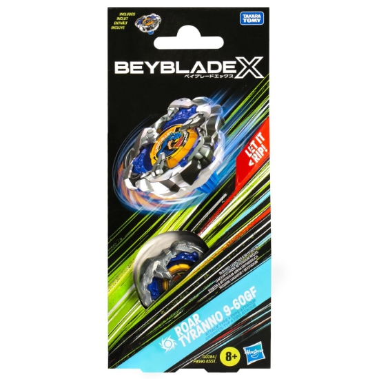Imagine BEYBLADE X LET IT RIP SPIRALA ROAR TYRANNO 9-60GF