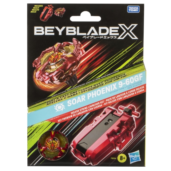 Imagine BEYBLADE X SET DELUXE STRING SOAR PHOENIX 9-60GF 