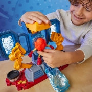 Imagine PLAY DOH IRON MAN LABORATORUL DE ARMURA