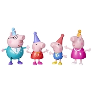 Imagine PEPPA PIG SET FIGURINE PETRECERE IN FAMILIA PIG