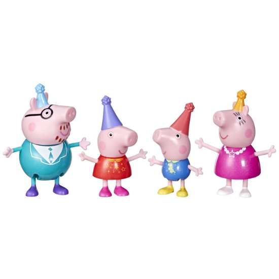 Imagine PEPPA PIG SET FIGURINE PETRECERE IN FAMILIA PIG