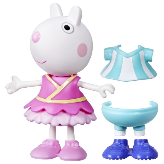 Imagine PEPPA PIG SET FIGURINA SI ACCESORII VESTIMENTARE OITA SUZY 15CM