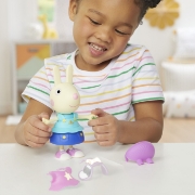 Imagine  PEPPA PIG SET FIGURINA SI ACCESORII VESTIMENTARE IEPURASUL REBECCA 15CM
