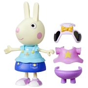 Imagine  PEPPA PIG SET FIGURINA SI ACCESORII VESTIMENTARE IEPURASUL REBECCA 15CM