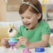 Imagine  PEPPA PIG SET FIGURINA SI ACCESORII VESTIMENTARE IEPURASUL REBECCA 15CM