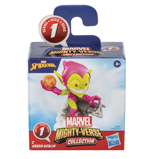 Imagine SPIDER MAN MIGHTY VERSE SERIA 1 FIGURINA GREEN GOBLIN 6CM