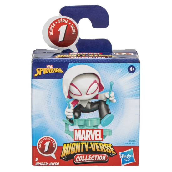Imagine SPIDER MAN MIGHTY VERSE SERIA 1 FIGURINA SPIDER GWEN 6CM