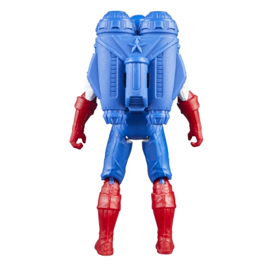 Imagine AVANGERS EPIC HERO BATTLE GEAR FIGURINA CAPTAIN AMERICA 10CM