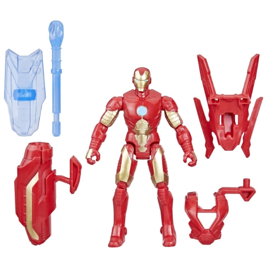 Imagine AVANGERS EPIC HERO BATTLE GEAR FIGURINA IRON MAN 10CM
