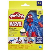 Imagine PLAY-DOH MARVEL FIGURINA FLEXIBILA CU ACCESORII SPIDER MAN 10CM	