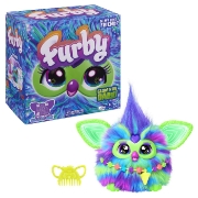 Imagine FURBY JUCARIE DE PLUS INTERACTIVA FURBY GALAXY GLOW IN THE DARK